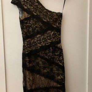 Bebe Lace Mini Dress - S